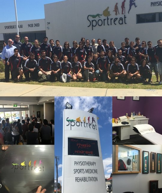 Perth 2016 - Jour 7 et 8 : Visite d'une clinique de physiothérapie sportive et poursuite du cours