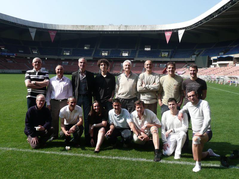 Première formation réalisée le 21 et 22 Mai 2010 au Parc des Princes de Paris Première formation réalisée le 21 et 22 Mai 2010 au Parc des Princes de Paris